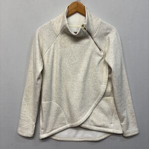 Athleta Cozy Karma Asym Pullover Sweatshirt Size XS X-Small HO20 C061 -6